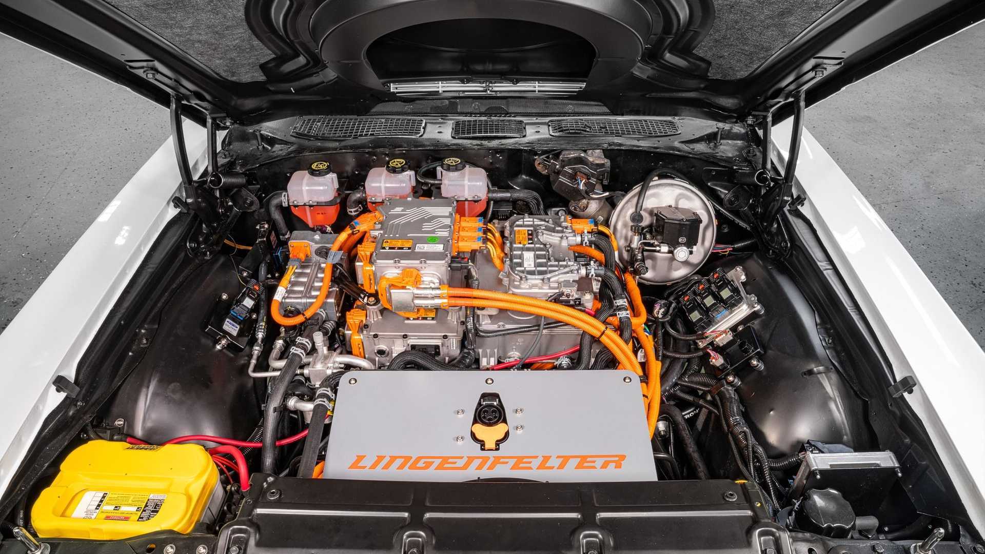 Lingenfelter builds Chevy El Camino with EV Crate Motor