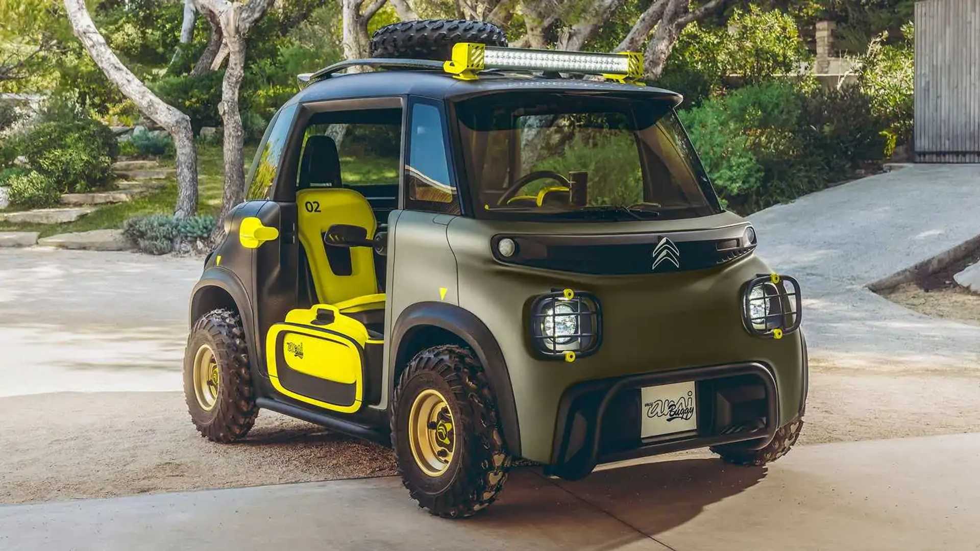 Citroen My Ami buggy Concept Introduced As The Most Cute, Rugged EV Ever