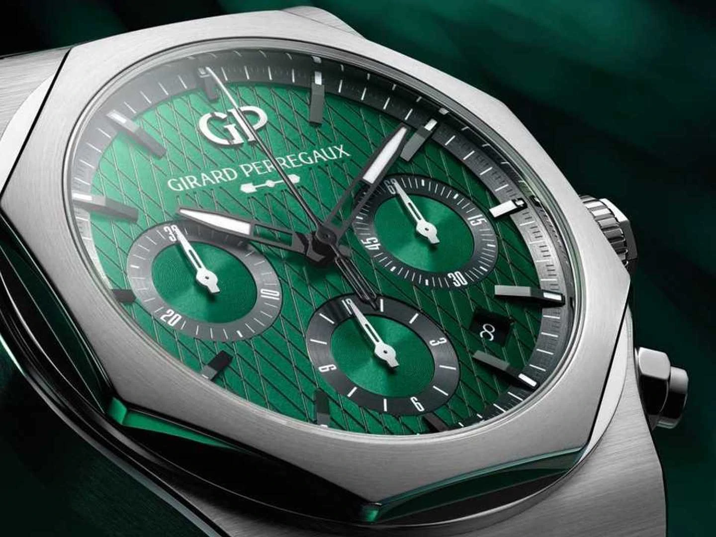 Girard-Perregaux and Aston Martin Collab on Racy Laureato Chronograph