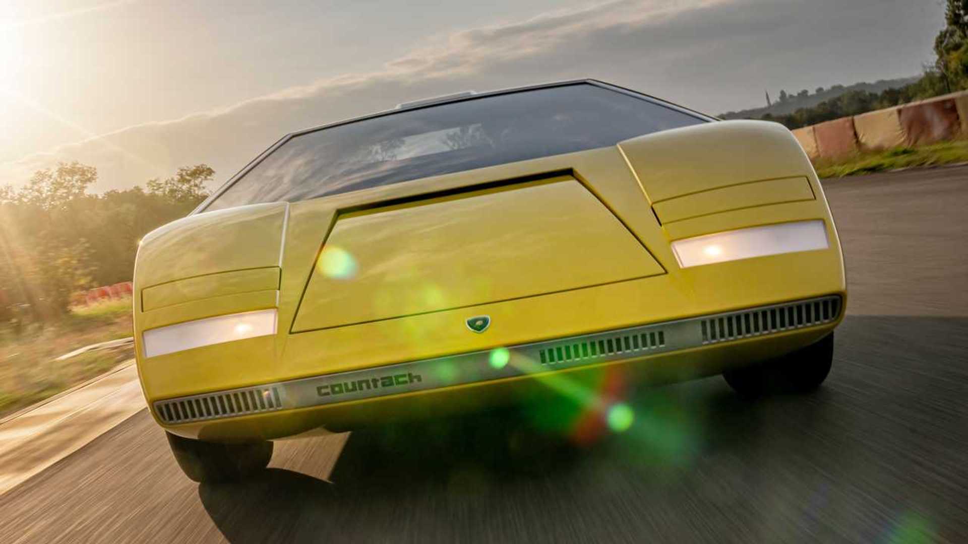 New Pics Show Lamborghini Countach LP500 Recreation Looking Retrolicious