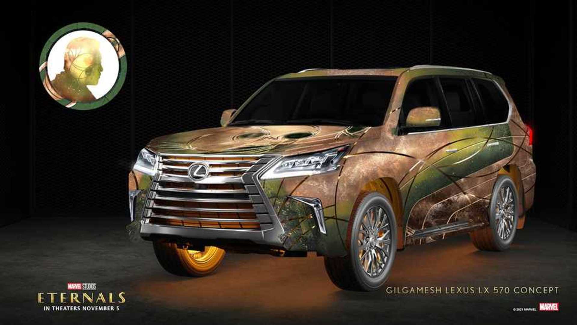 Marvel and Lexus Team up for 10 innovative 'Eternals Concepts