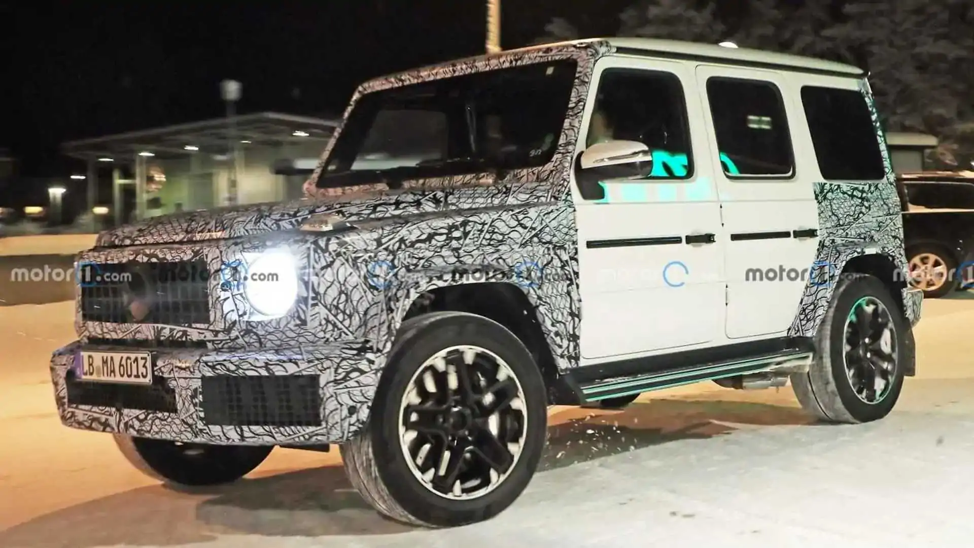 Mercedes G63 Spy shots Show Off-Roaders Getting Design Refresh