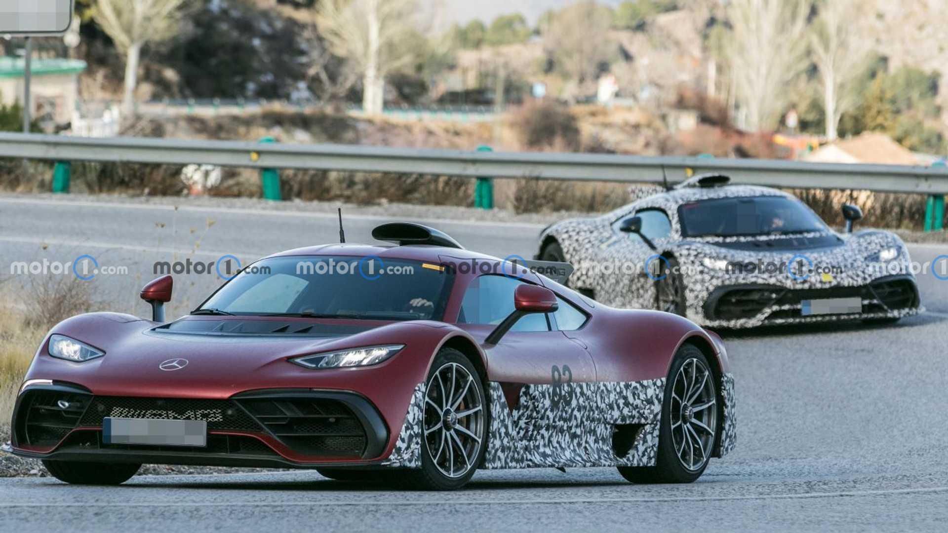 Mercedes-AMG One-Spy Shots: F1-Infused Hybrid Nearly Camo-Free