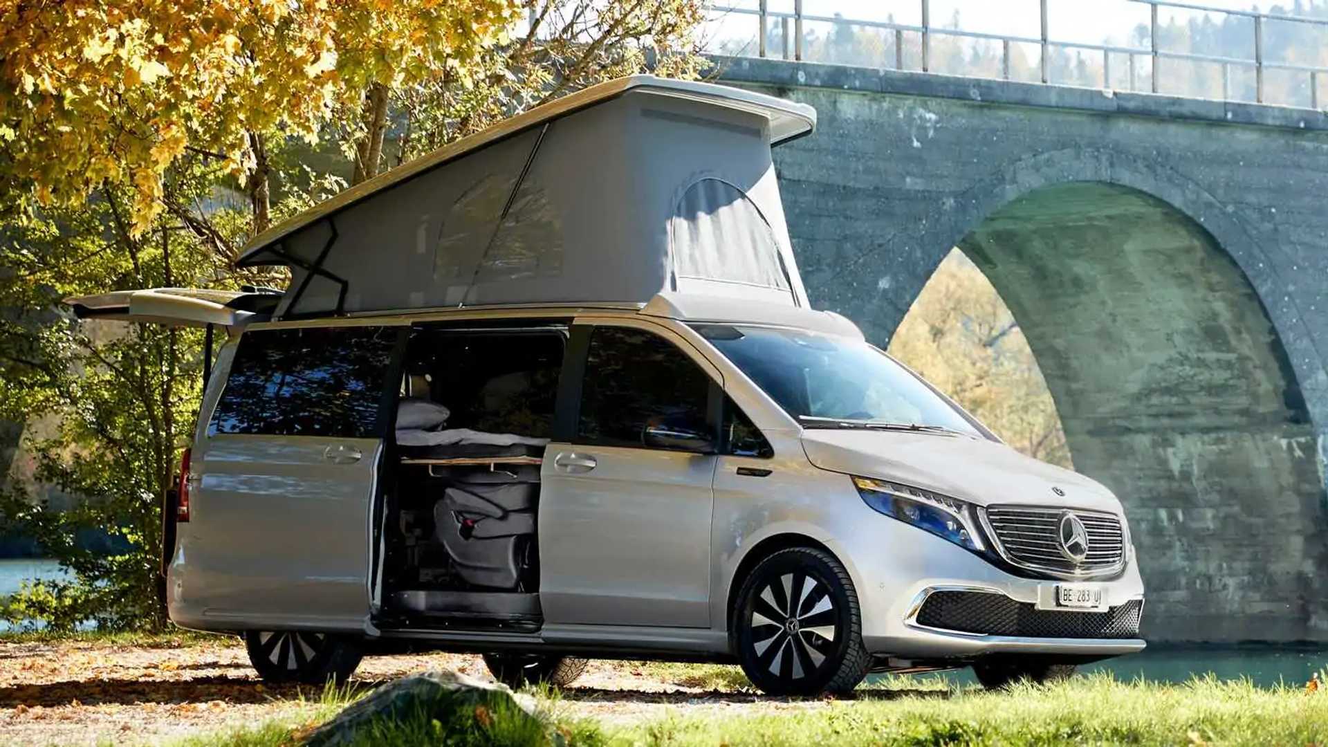 Europeans get their first all-electric motorhome based on Mercedes EQV