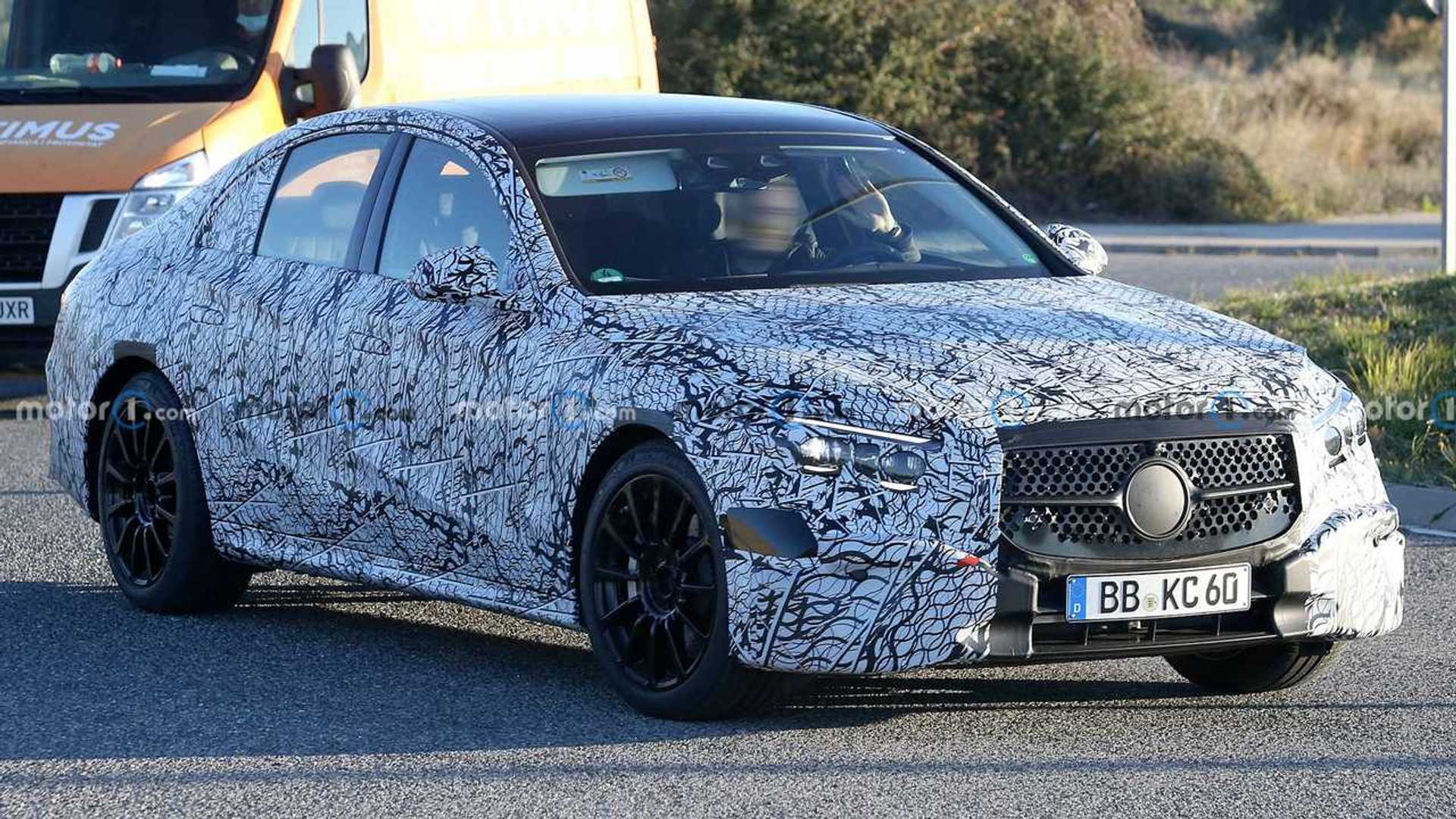 Next-Gen Mercedes E-Class Spied For First Time, Looks Familiar