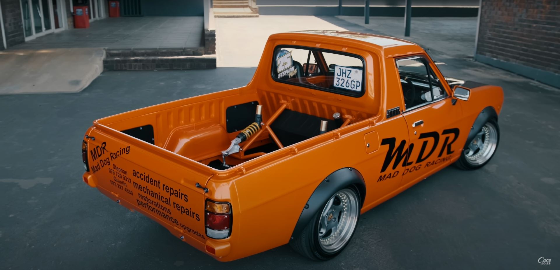 Nissan 1400 Truck with Honda Motorcycle Engine Looks and Sounds Amazing