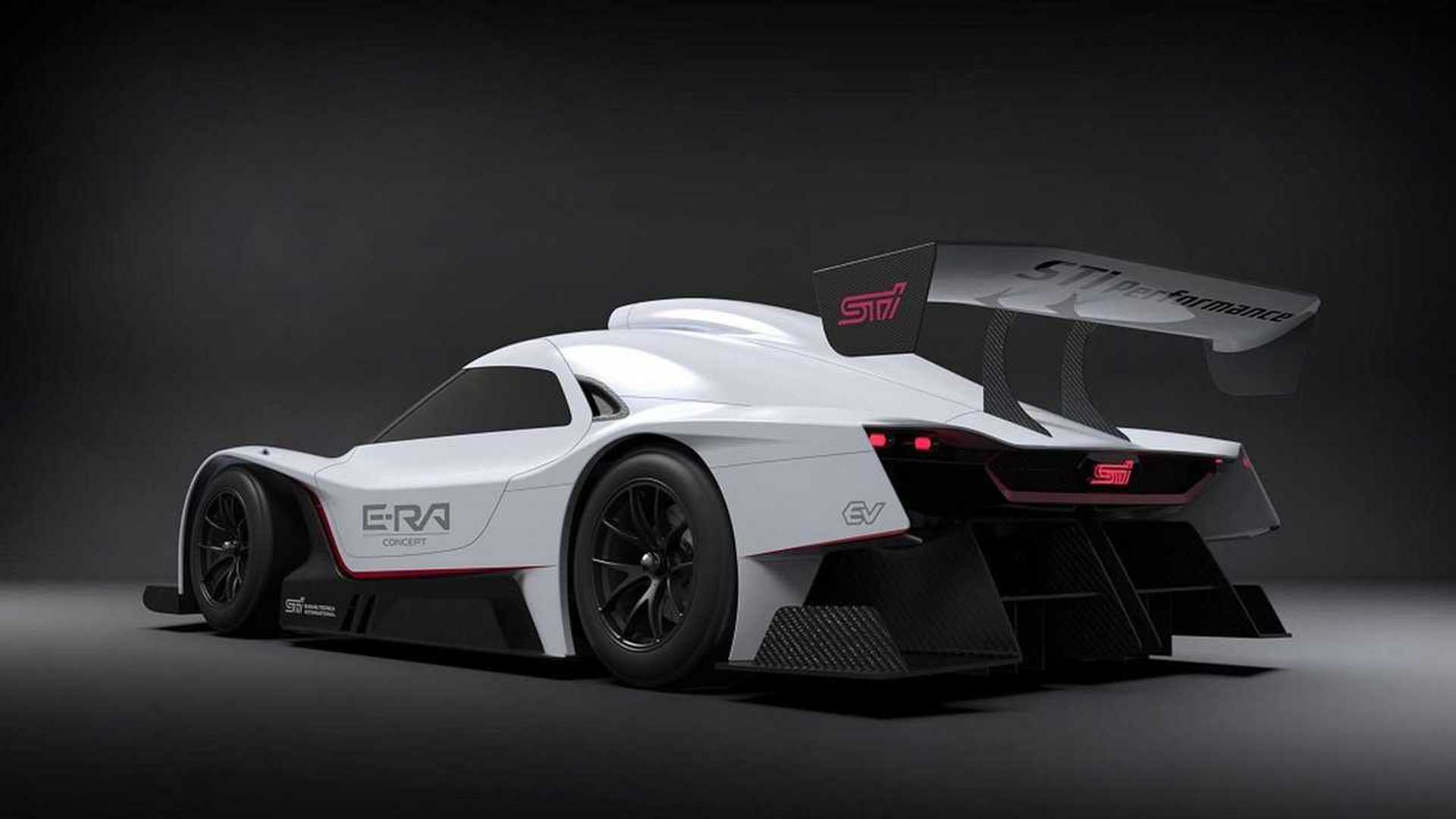 Tokyo's Subaru's 1,073-HP, STI E-RA Concept is the Center Stage