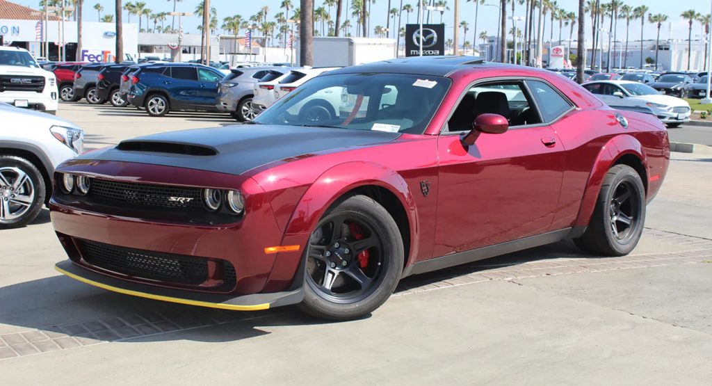 California Car Dealer Has A Huge Stock Of New Dodge Demons