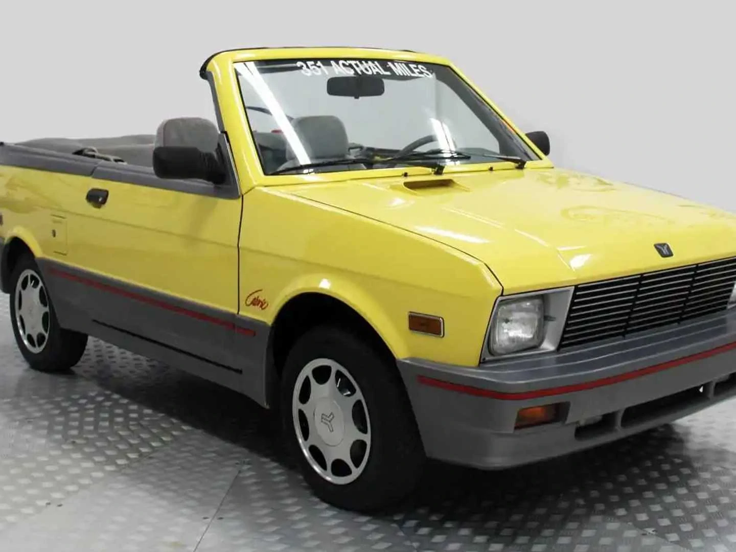 What Will the Yugo GVC Cabrio with 370 Miles Sell For At Auction?