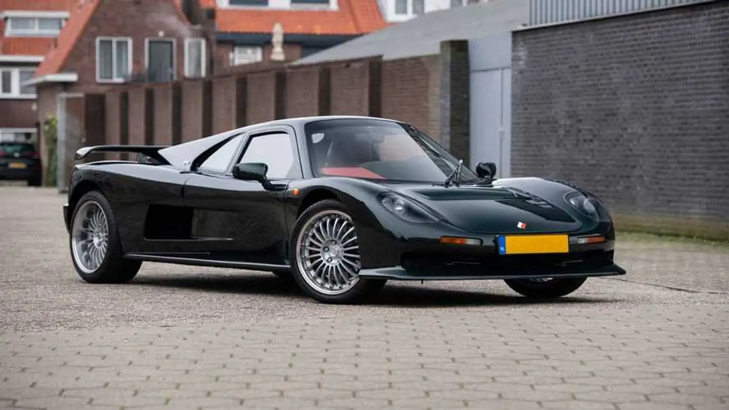 A rare BMW-powered 1997 Ascari Ecosse is for sale in The Netherlands