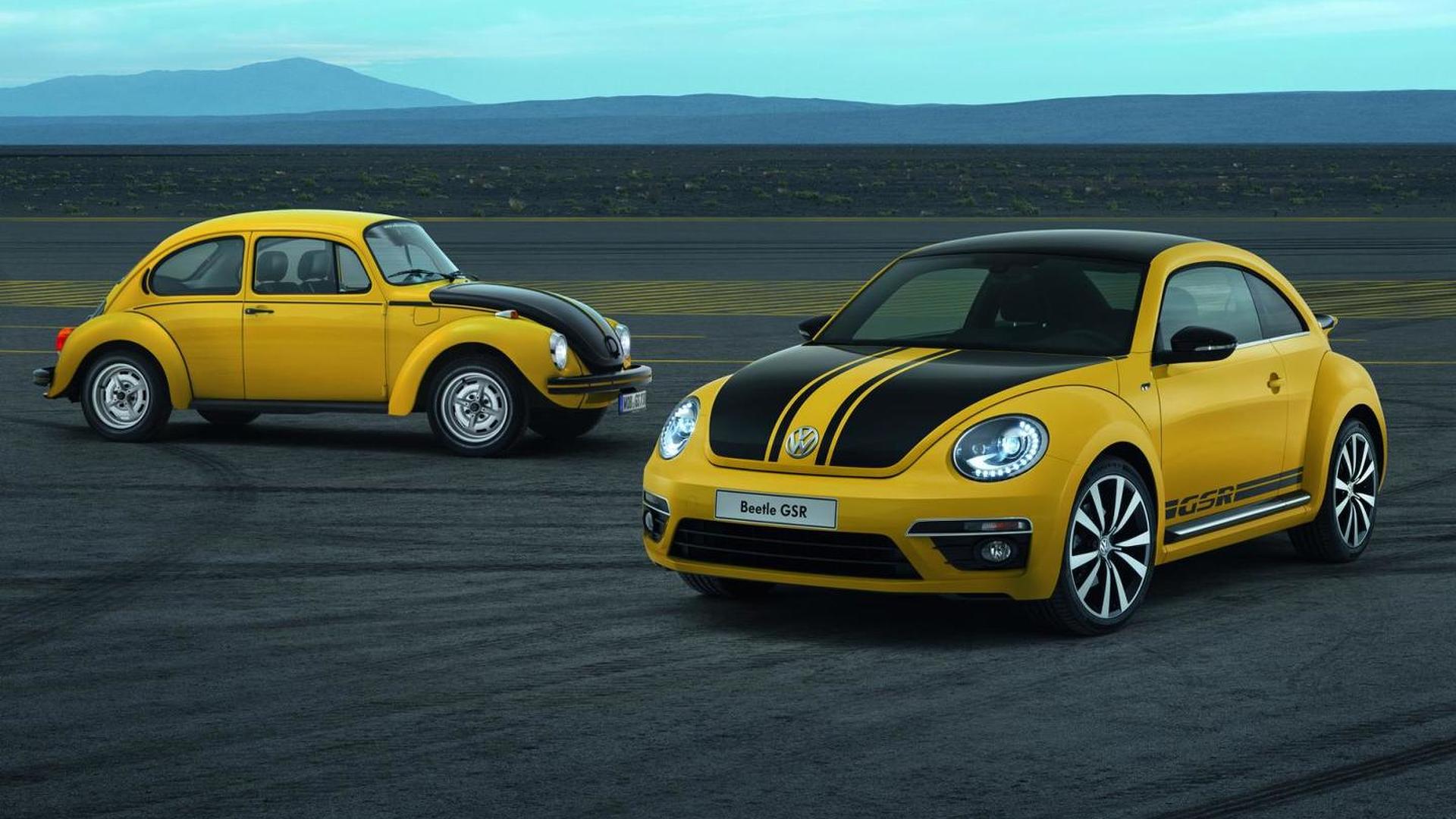 Very Rare VW Beetle GSR Runs Flat Out on The Autobahn for Top Speed