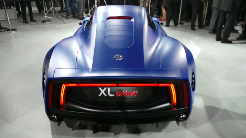 Volkswagen XL Sport, a Ducati-powered concept that is quick and economical, is the 