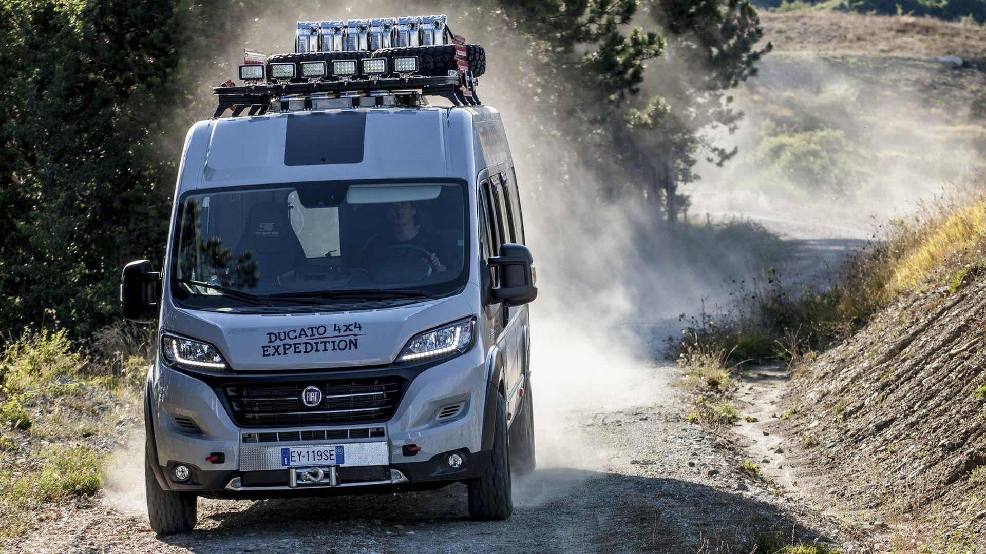 Fiat Ducato uses all the Autobahn to reach its top speed