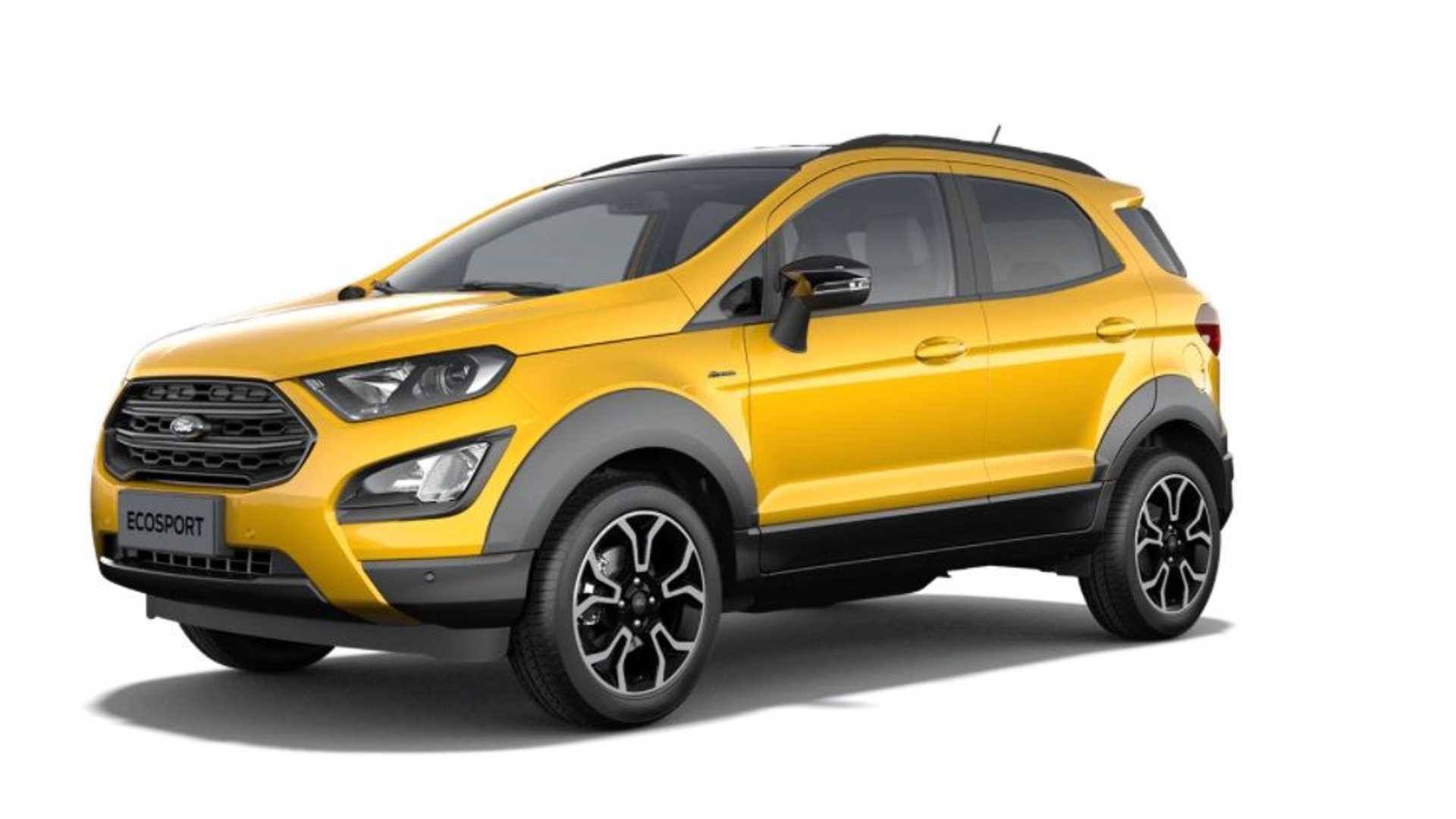 2021 Ford EcoSport Leaked Images Show the Mildly Rugged SUV