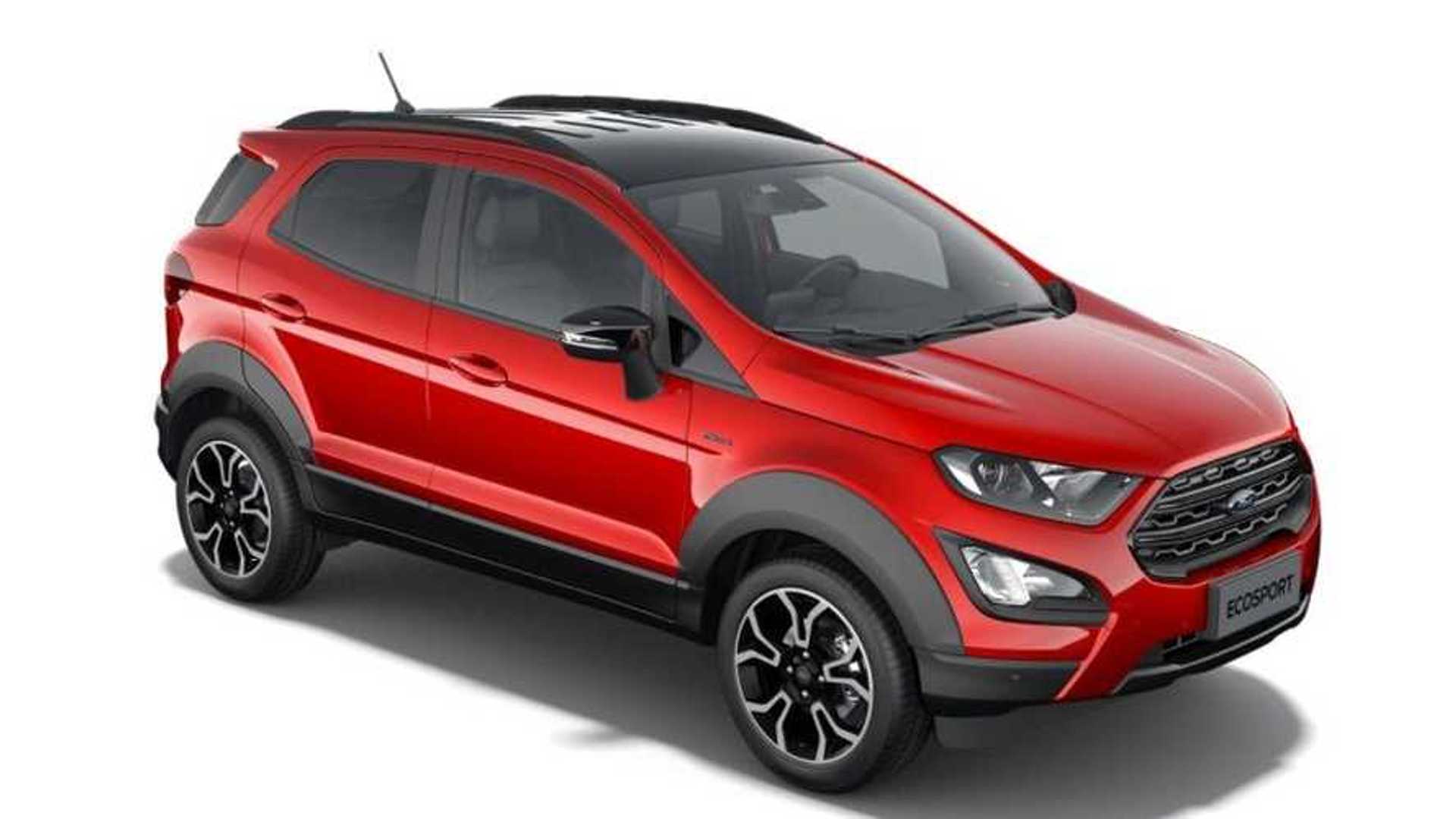 2021 Ford EcoSport Leaked Images Show the Mildly Rugged SUV