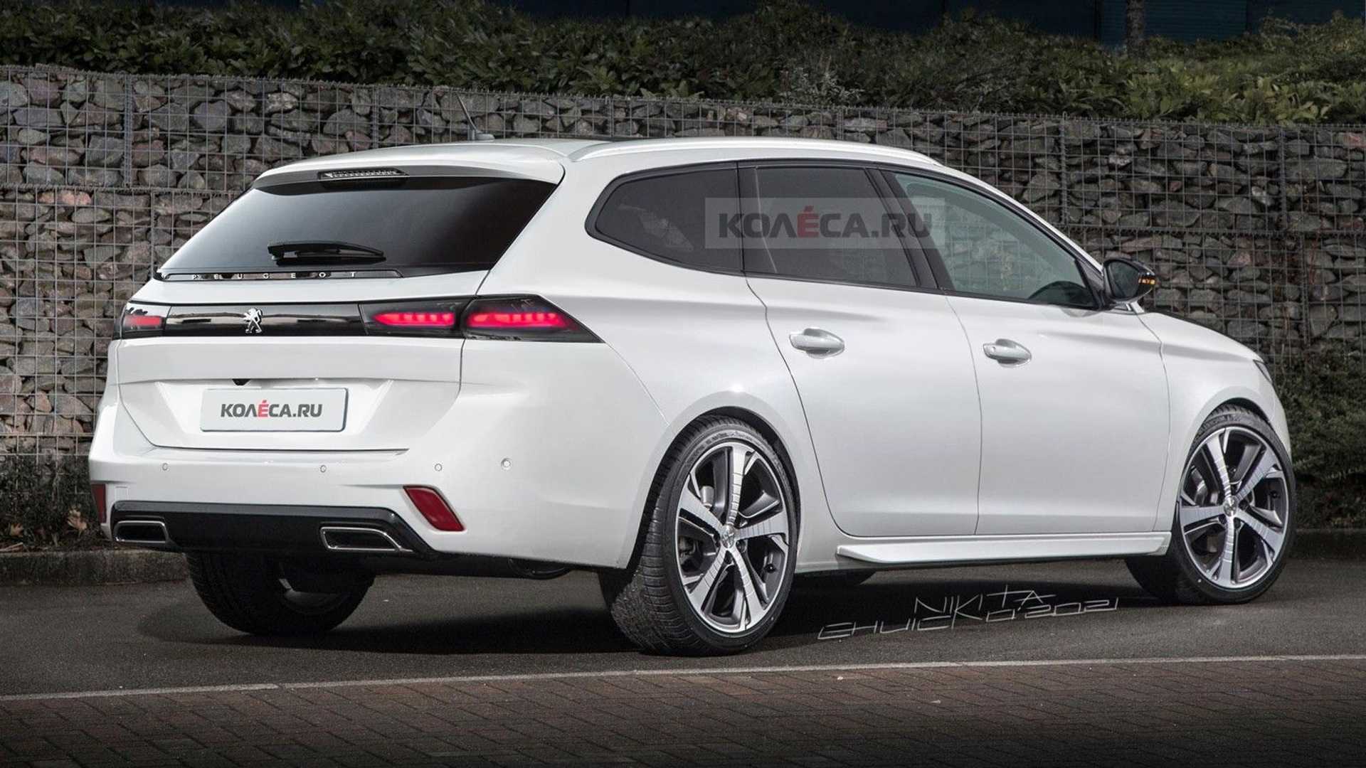 Peugeot 308 Wagon Rendered After First Spy Photos