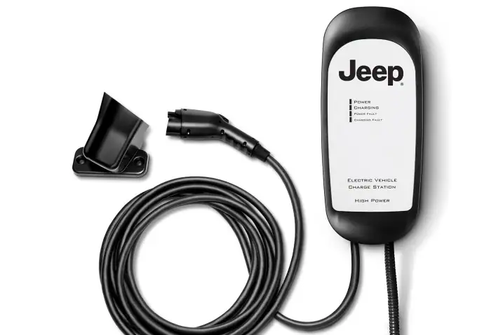 Jeep Wrangler 4xe gets a 2-inch lift kit and branded charger