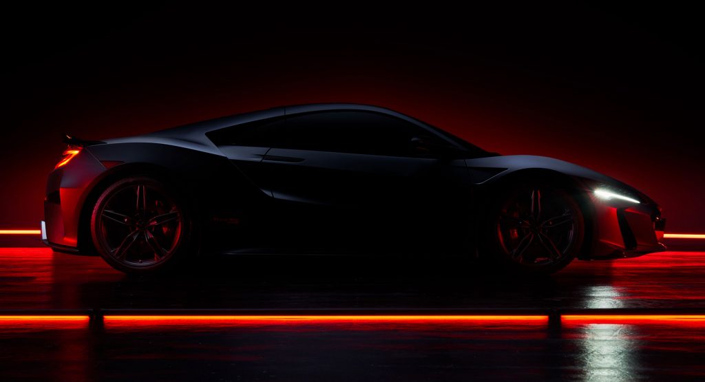 Acura NSX Type A Teased for the Last Time Before The August 12 Debut