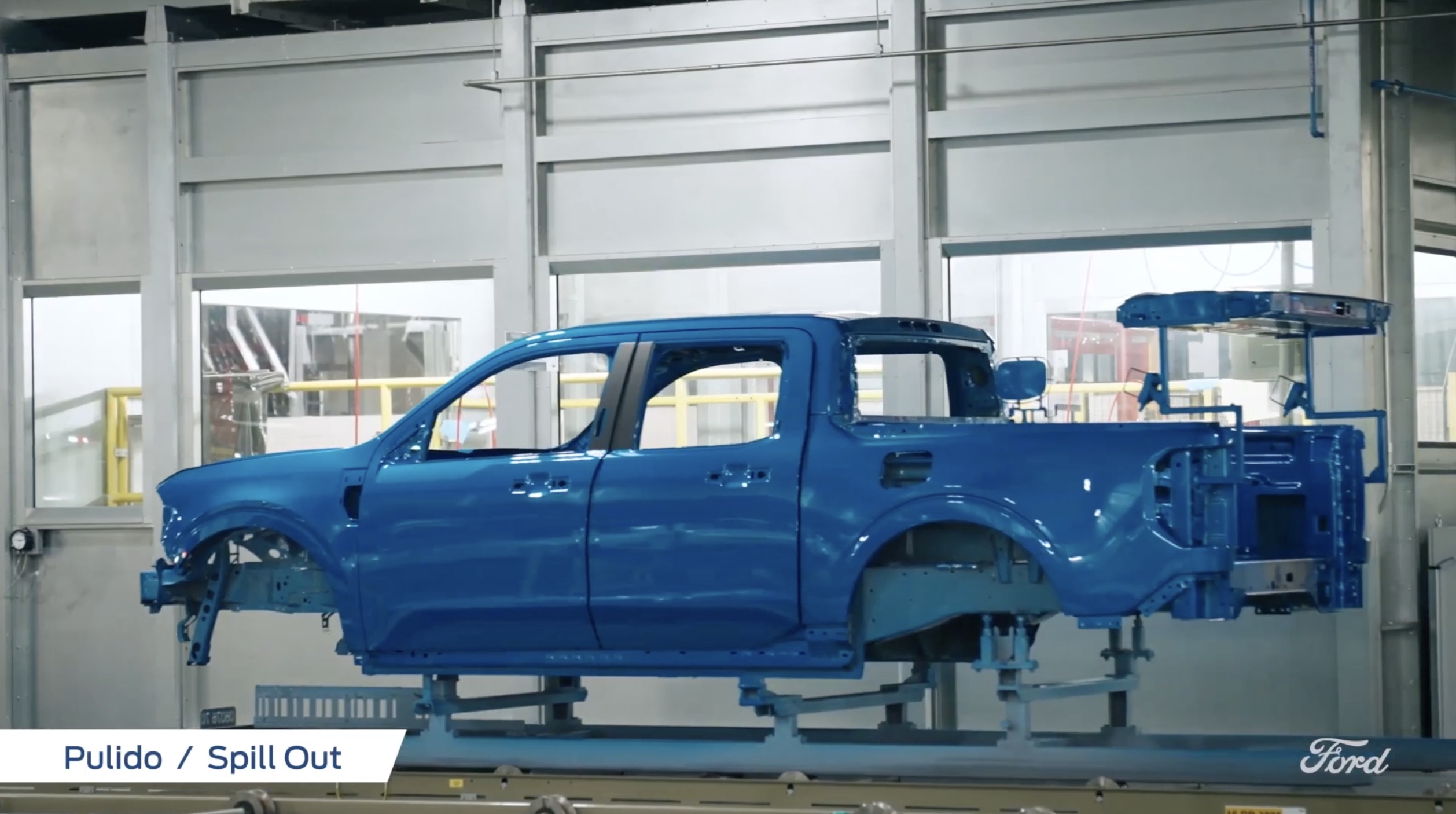 Ford Maverick Production Starts, First Truck is A Blue Lariat 2.0T