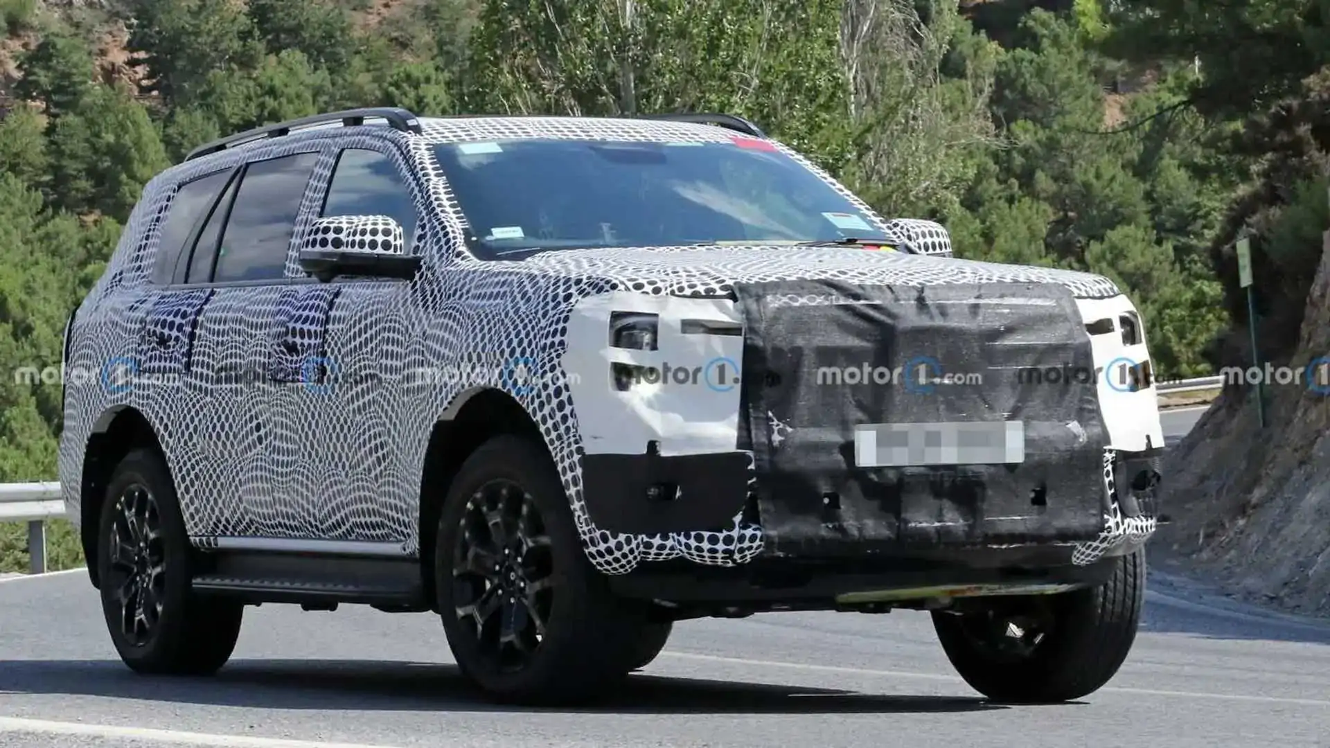 2022 Ford Everest Rugged SUV Found In Europe Hiding Production Body