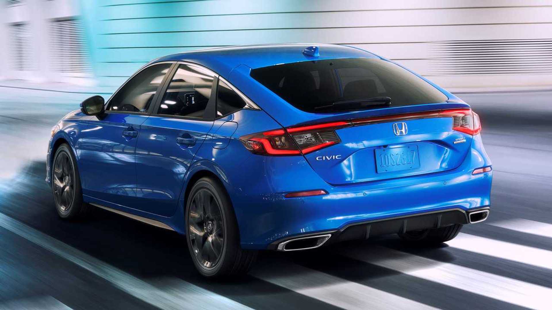 2022 Honda Civic Hatchback Introduces a Sleek Look and Manual Gearbox