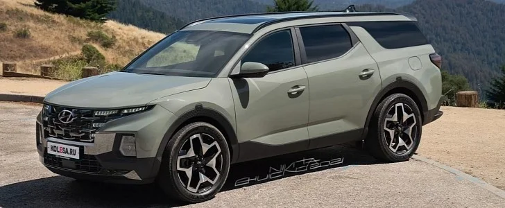 Hyundai Santa Cruz SUV Renovated, But It's Not A Tucson