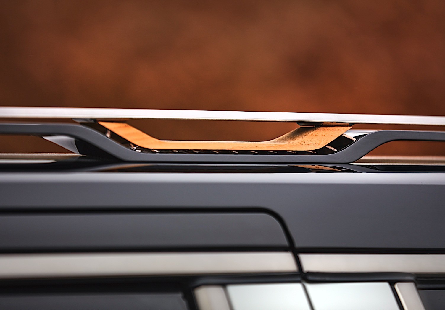 The Jeep Grand Wagoneer Teasers Show An Abundance of Chrome and Leather