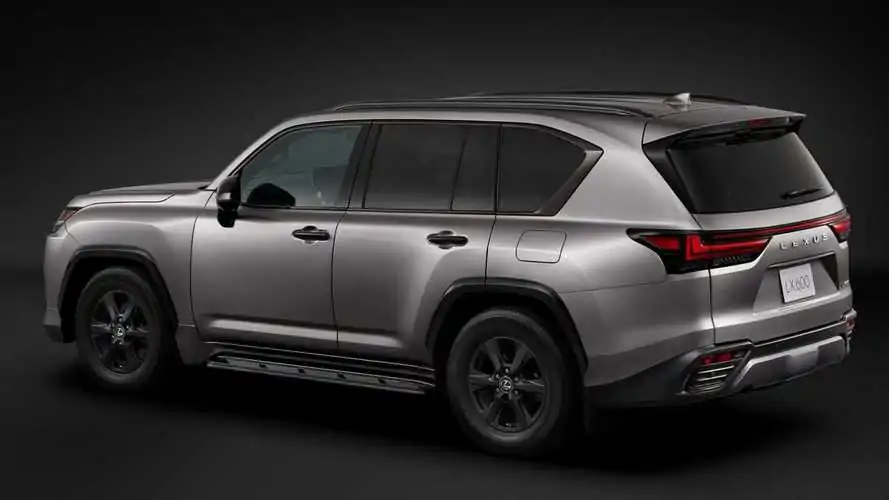 2022 Lexus LX Offroad Trim for Japan Features Three Differential Locks