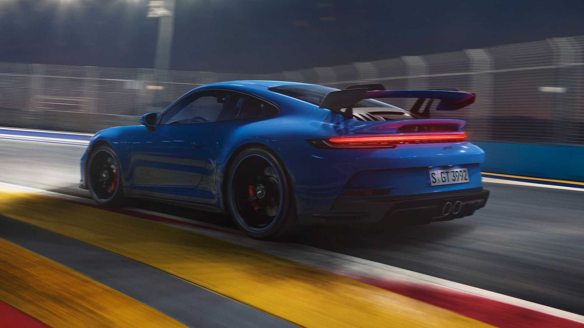 2022 Porsche 911 GT3 Debuts With Huge Wing, 502 HP, And New Suspension