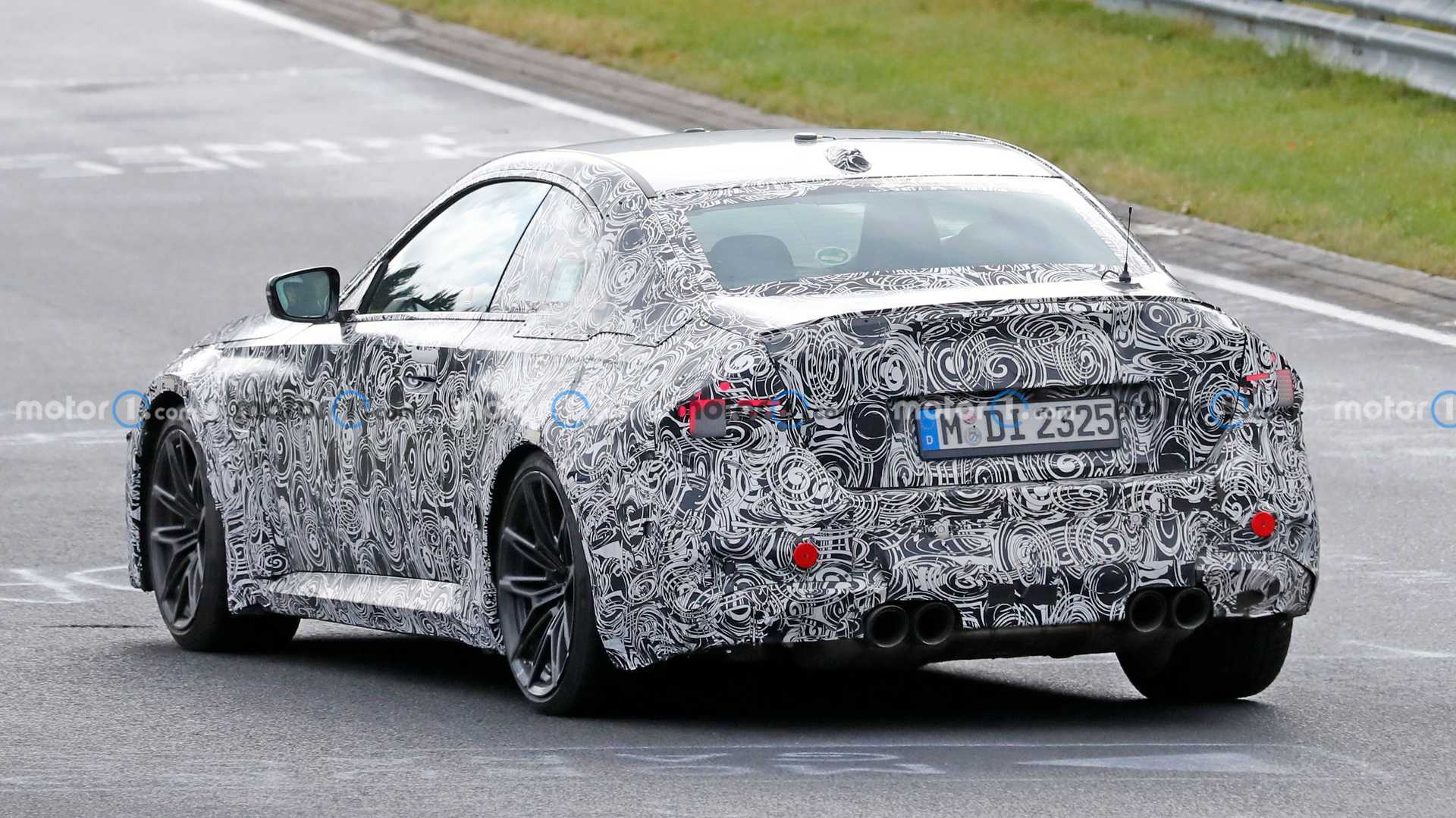 2023 BMW M2 Competition Held At The Nurburgring with Fat Exhaust Tips