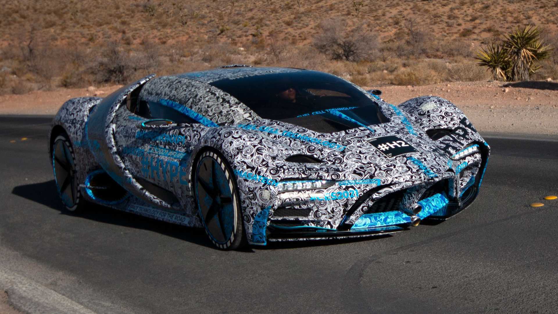 Las Vegas Visits The Hyperion XP-1 HydrogenSupercar