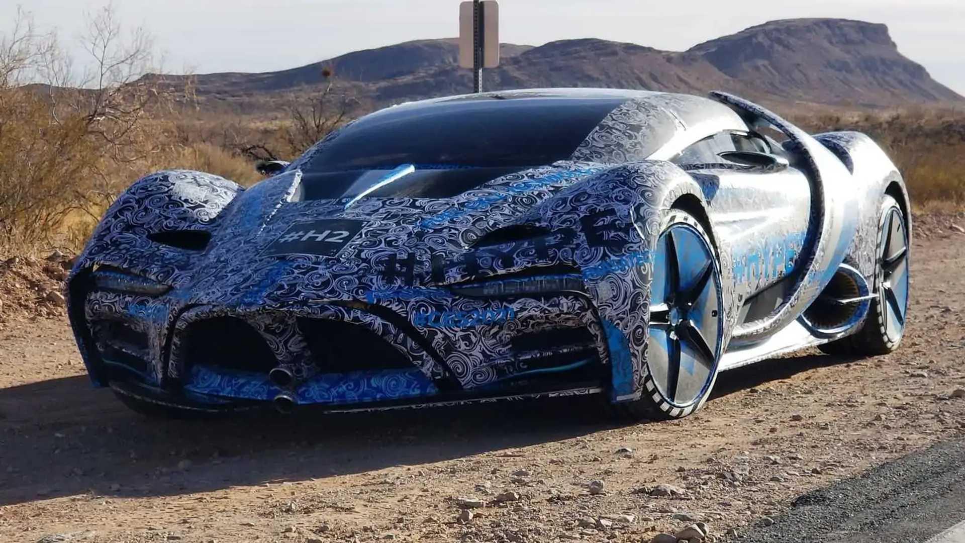 Las Vegas Visits The Hyperion XP-1 HydrogenSupercar