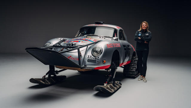 Woman Seeks Antarctica Land Speed Record In Wild Porsche 356