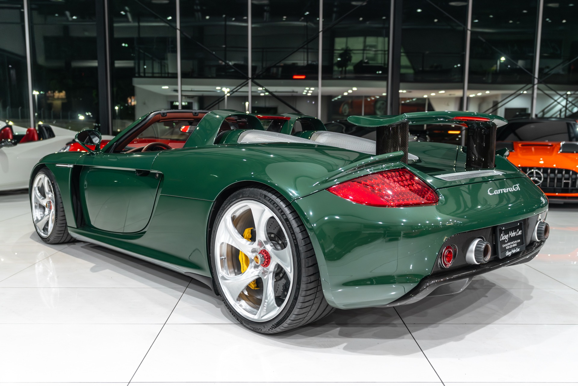 Dark Olive Green Porsche Carrera GT Is A One-Off Beauty