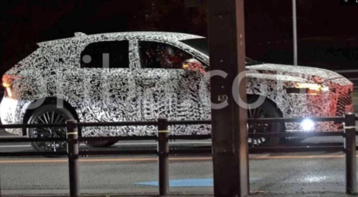 The first sighting of the next generation Lexus RX