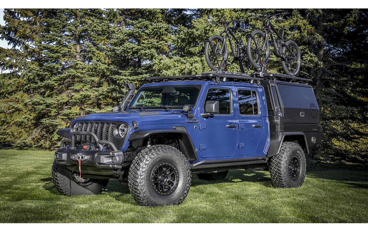 Jeep Gladiator Top Dog Concept Revealed for Hardcore Mountain Bikers