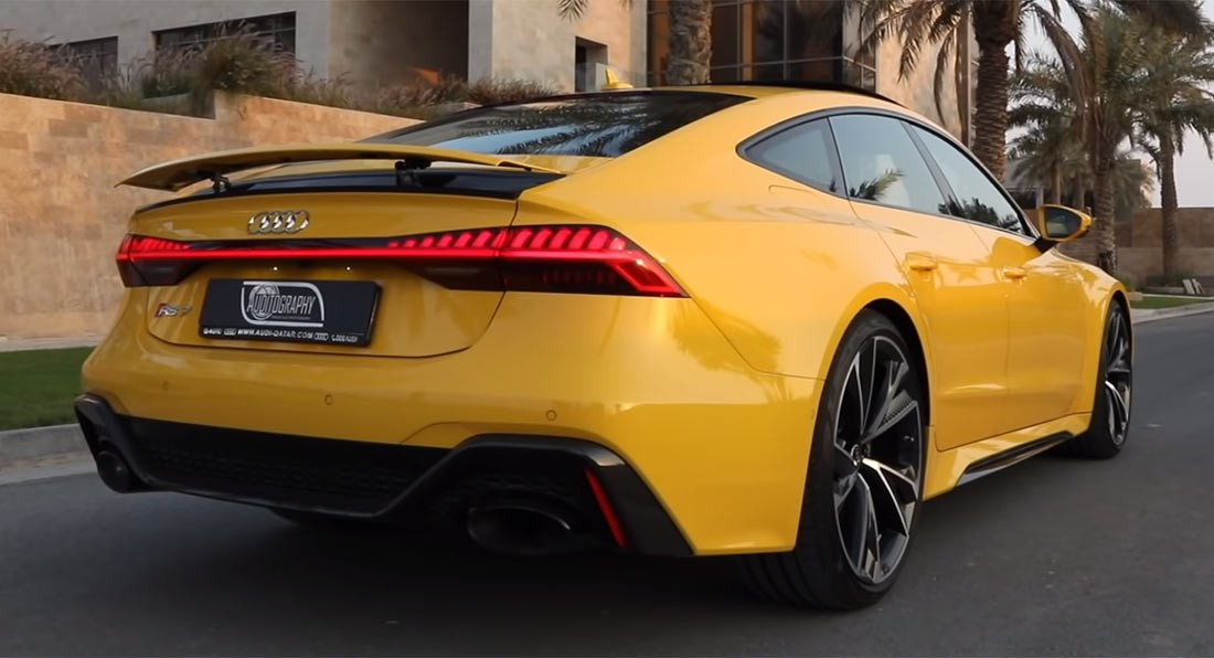 2021 Audi RS7 Vegas Yellow is an Achingly Beautiful Hatchback