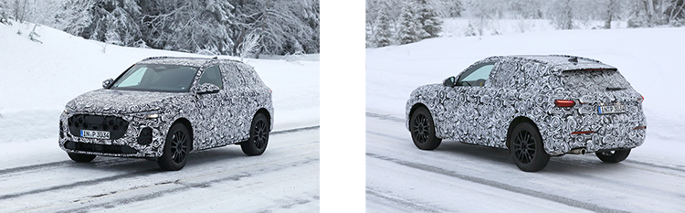 Audi SUV Tested in Cold Weather