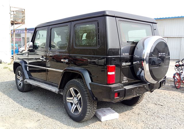 Beijing Auto BJ80 is launched in Beijing as a G-Class copycat