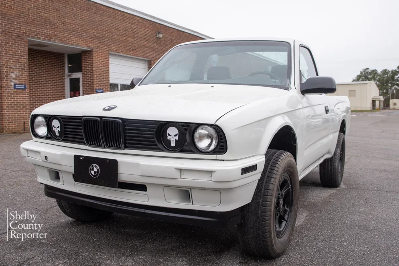 Toyota Tacoma with BMW 3 Series Face Swap is Crazy Enough to Work