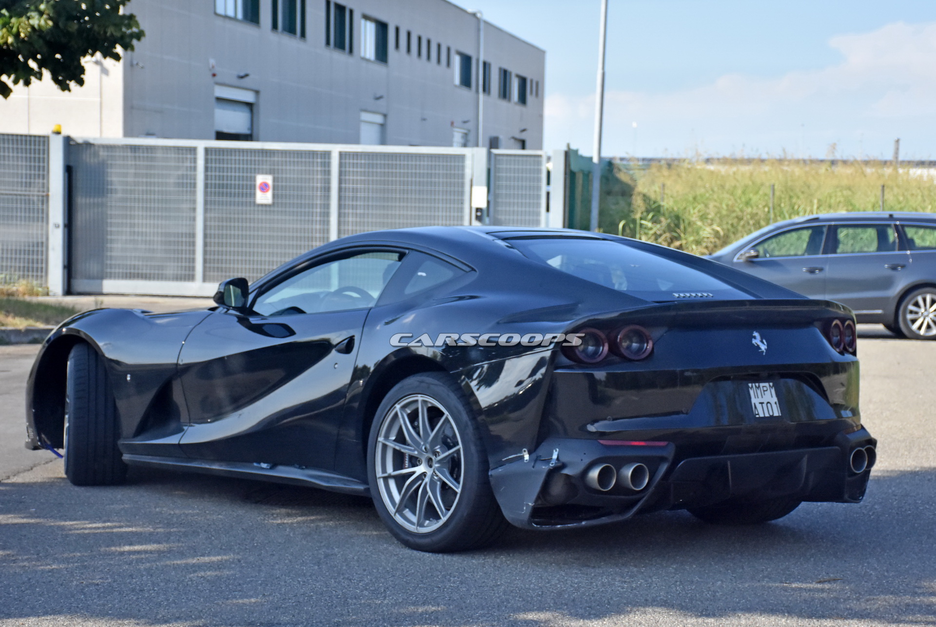 Ferrari 812 GTO Spotted Trying to Hide More Aggressive Body