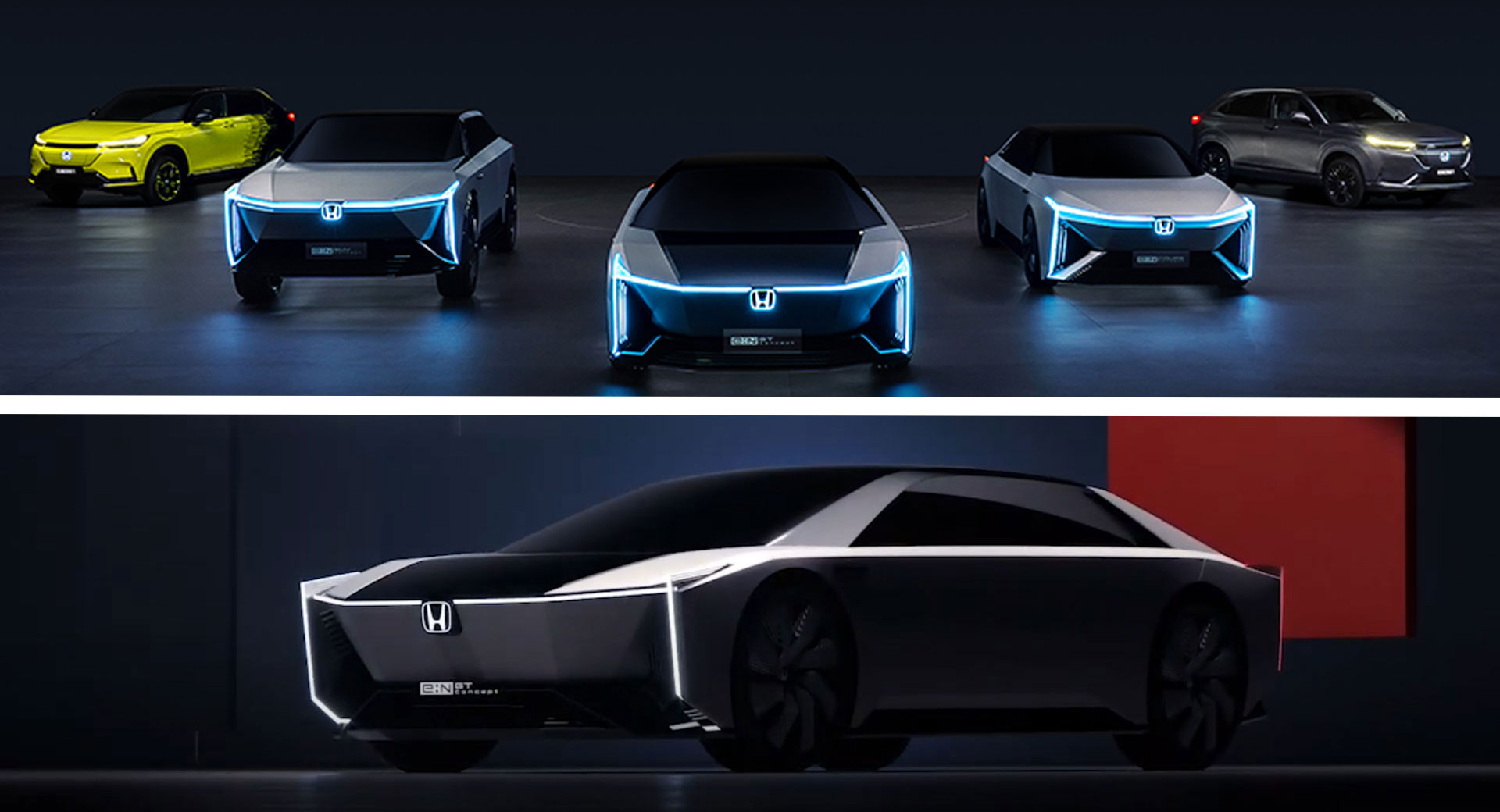 Honda Introduces Five Concepts of e:N to Show Its Future EVs