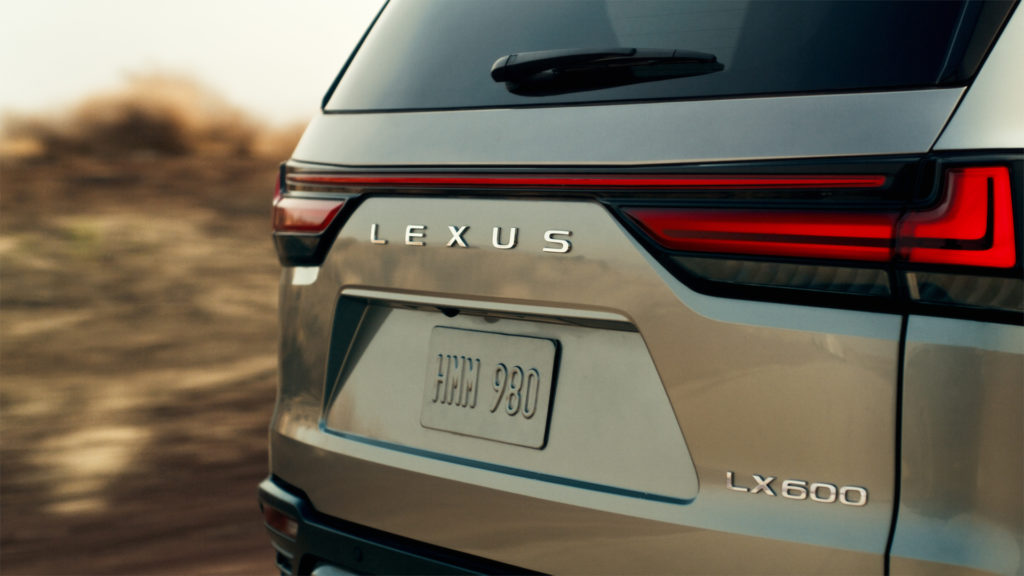 2022 Lexus LX Teaser Announces Oct 13 Reveal Date