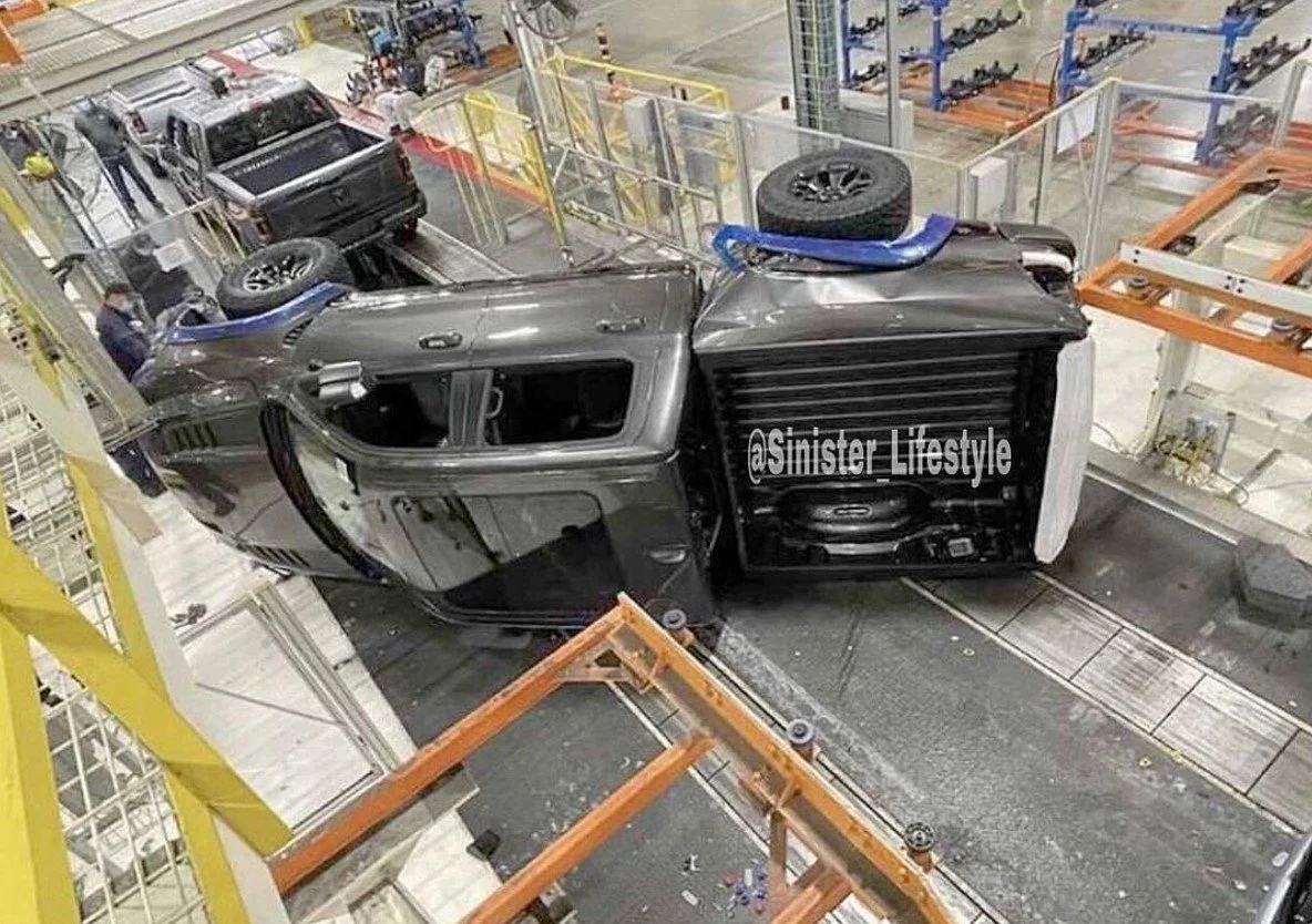 2021 Ram TRX has its first accident before leaving the plant