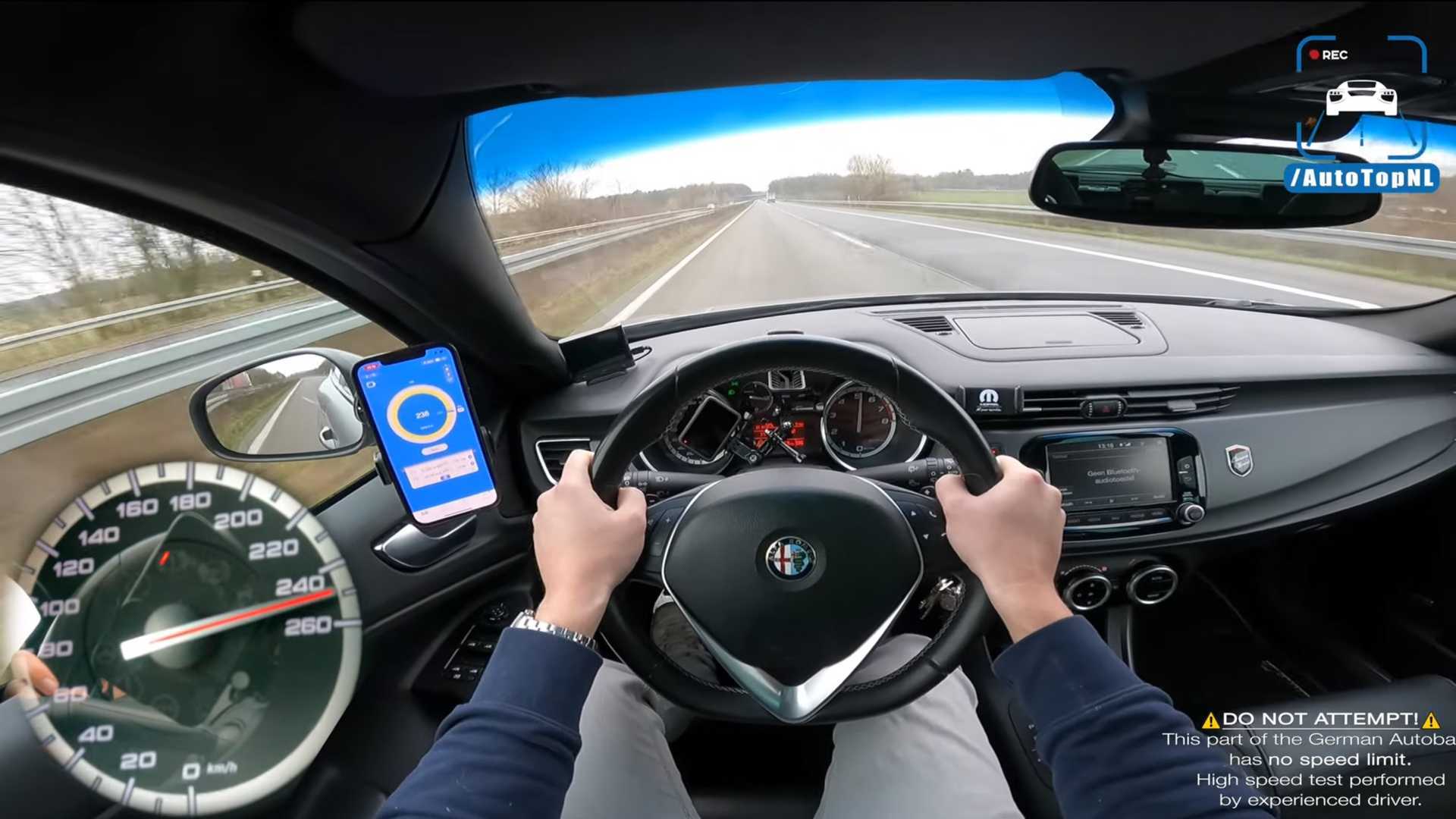 Forgotten Alfa Romeo Giulietta Quadrifoglio Impresses In Top Speed Run