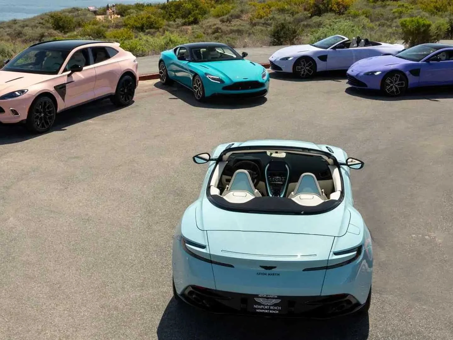 Pretty-In Pink DBX Highlights Aston Martin’s Posh Pastel Collection