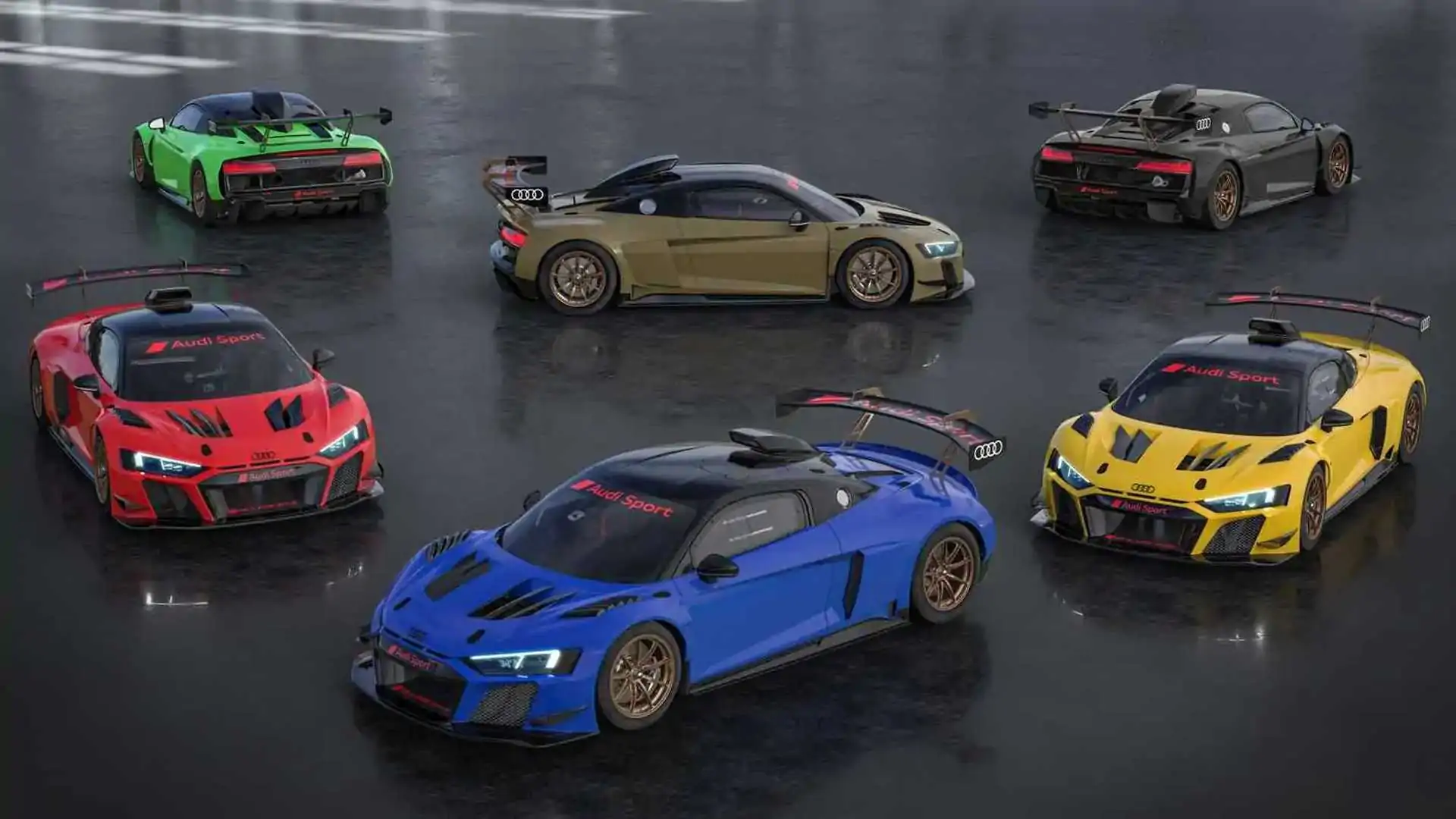 Audi R8 LMS GT2 Color Edition Launches as Splashy $422,000 Racing Car