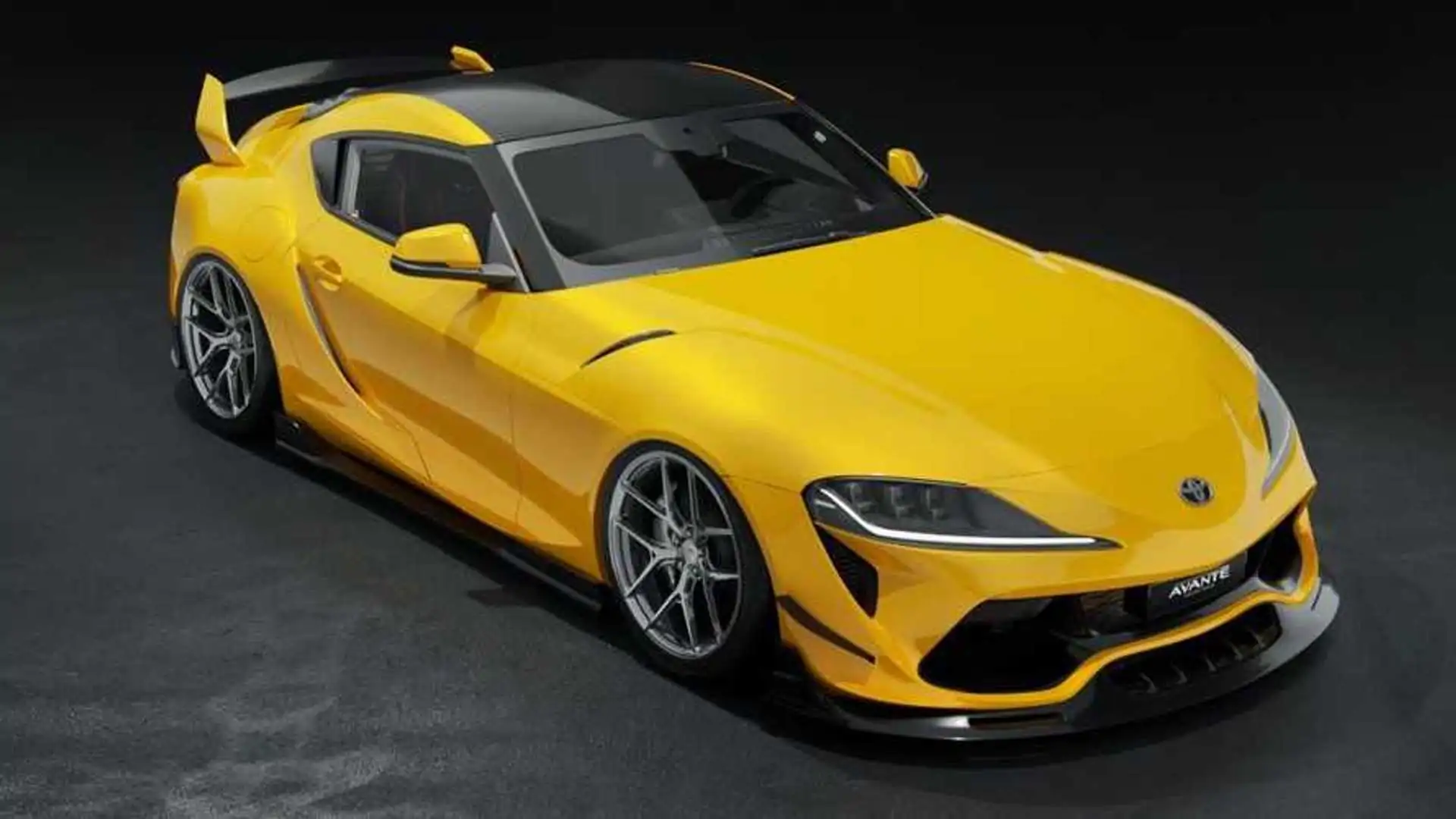 Avante Design's radical body kit for Toyota Supra is available