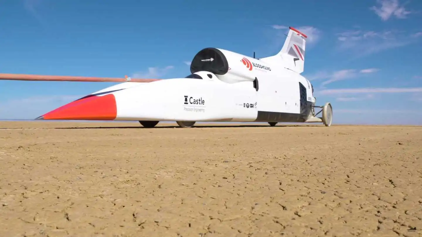 Bloodhound Land Speed Record Could be Over, Now Available for Sale