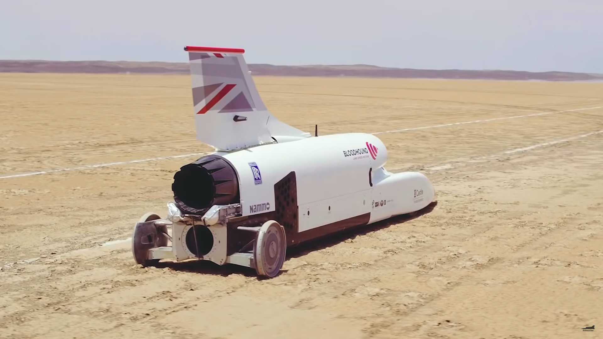 Bloodhound Land Speed Record Could be Over, Now Available for Sale